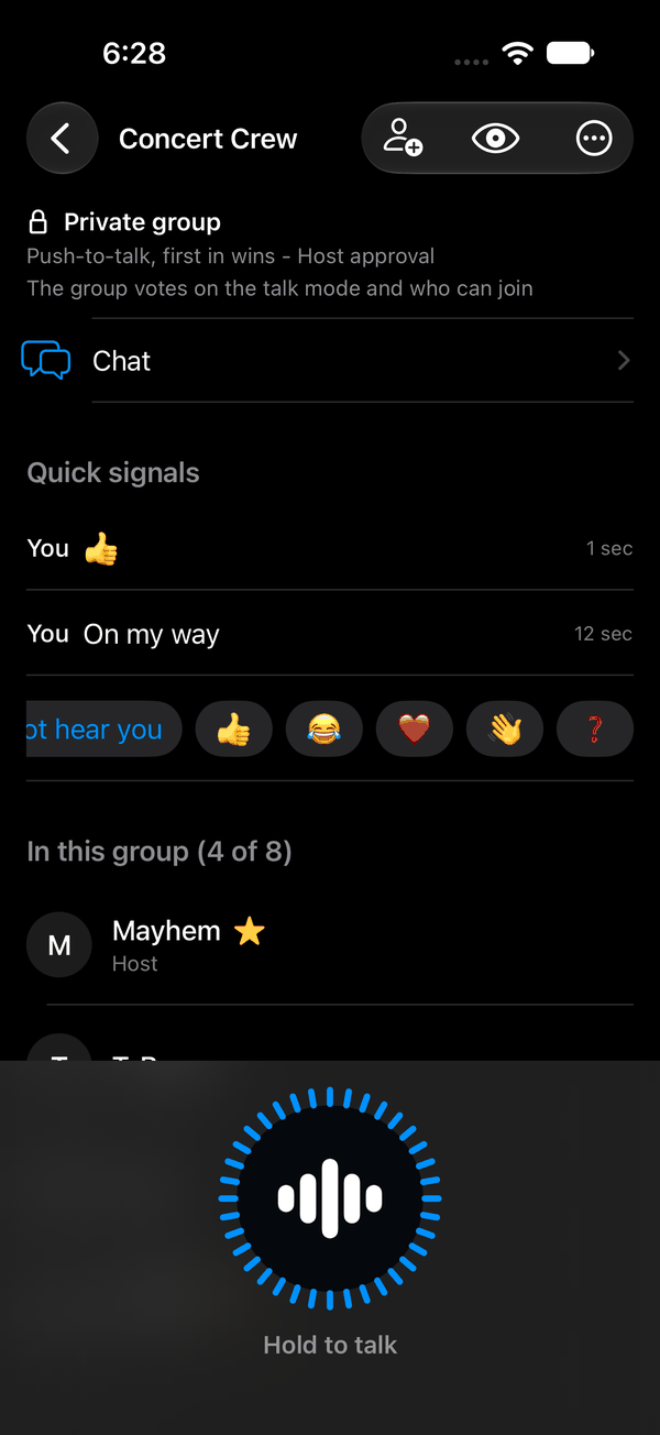 Quick signals